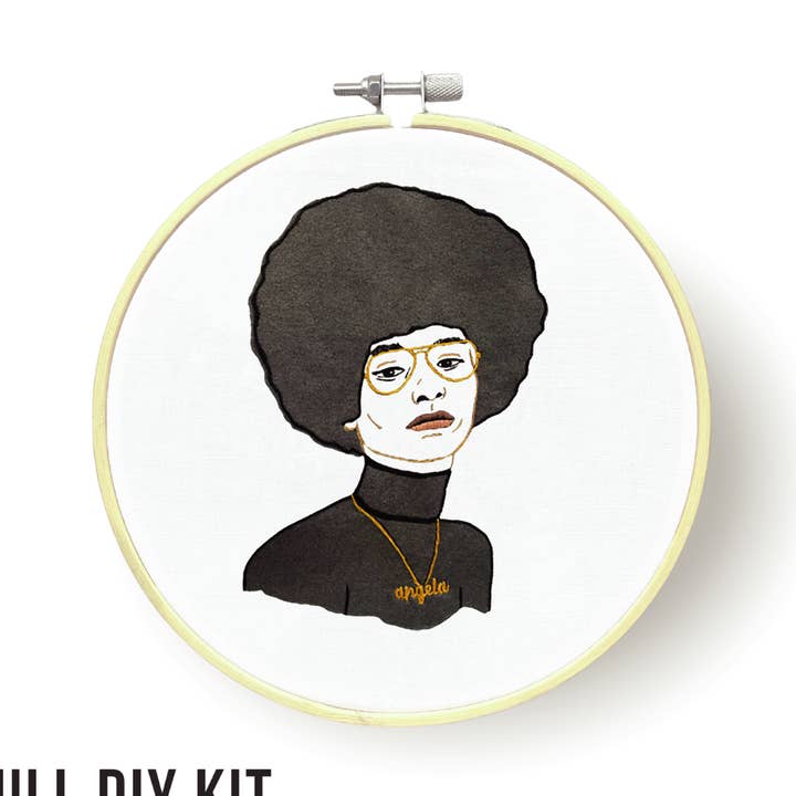 Angela DIY Embroidery Kit for wholesale by Create The Culture