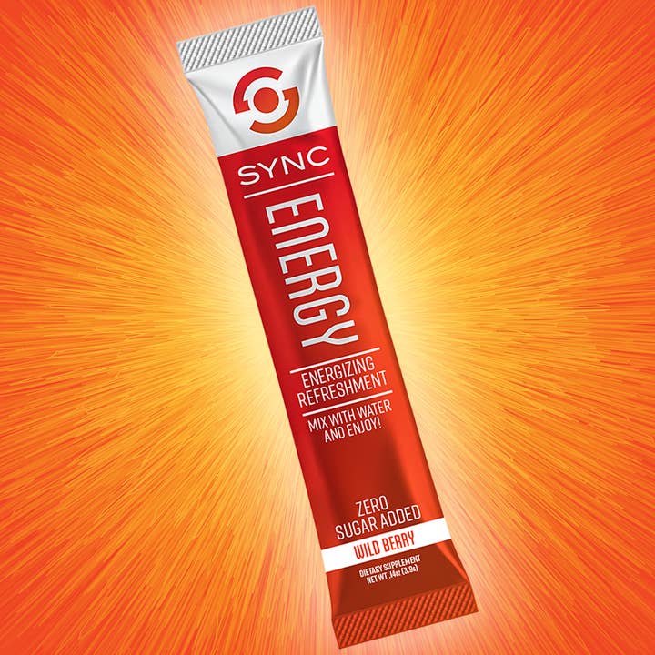 SYNC Energy - 15 Pack for wholesale by SYNC On-The-Go Wellness