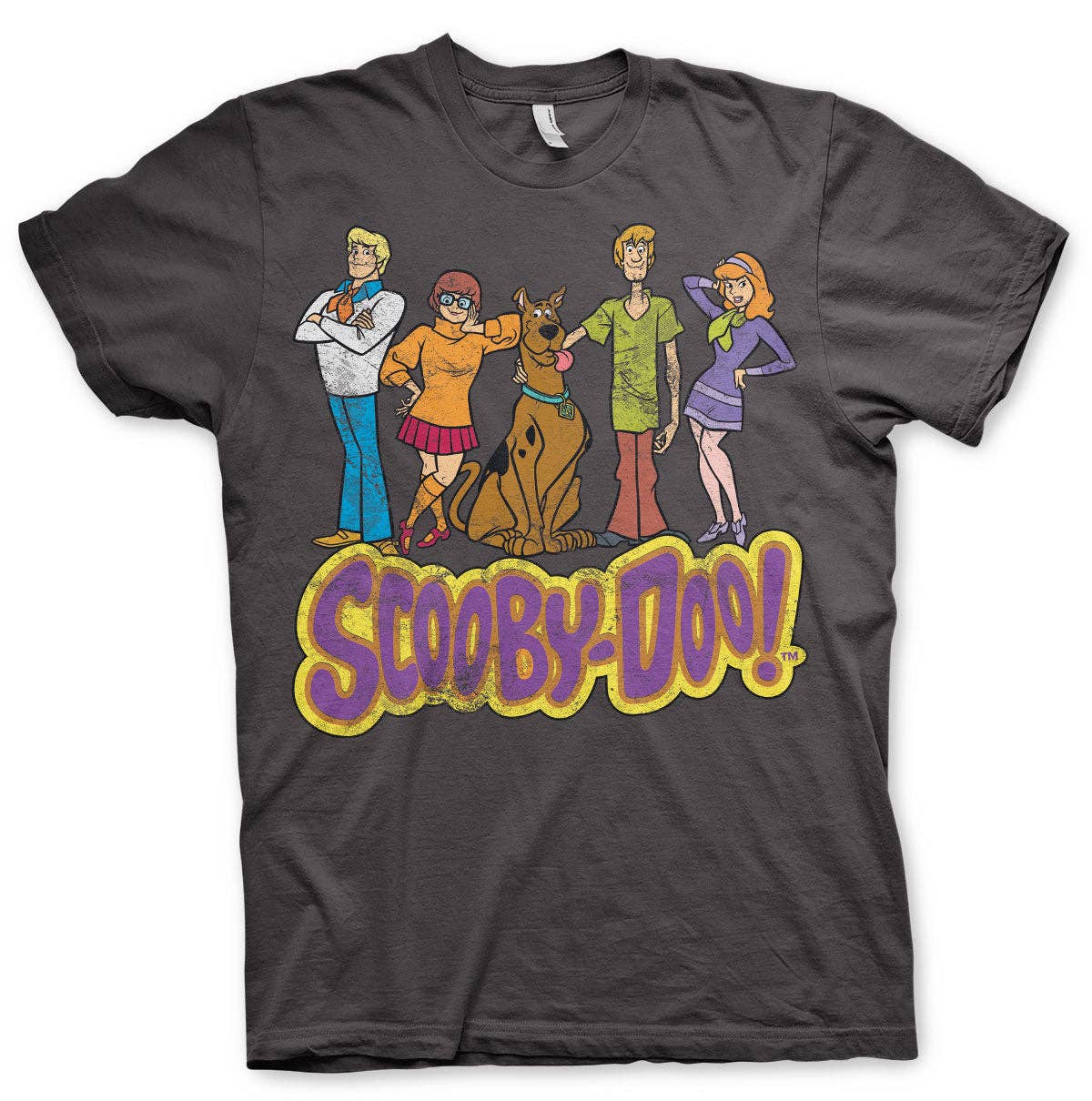 Hybris Production AB – Engroshandel T-shirt med print - Unisex – Team Scooby Doo Nødlidende T-Shirt1