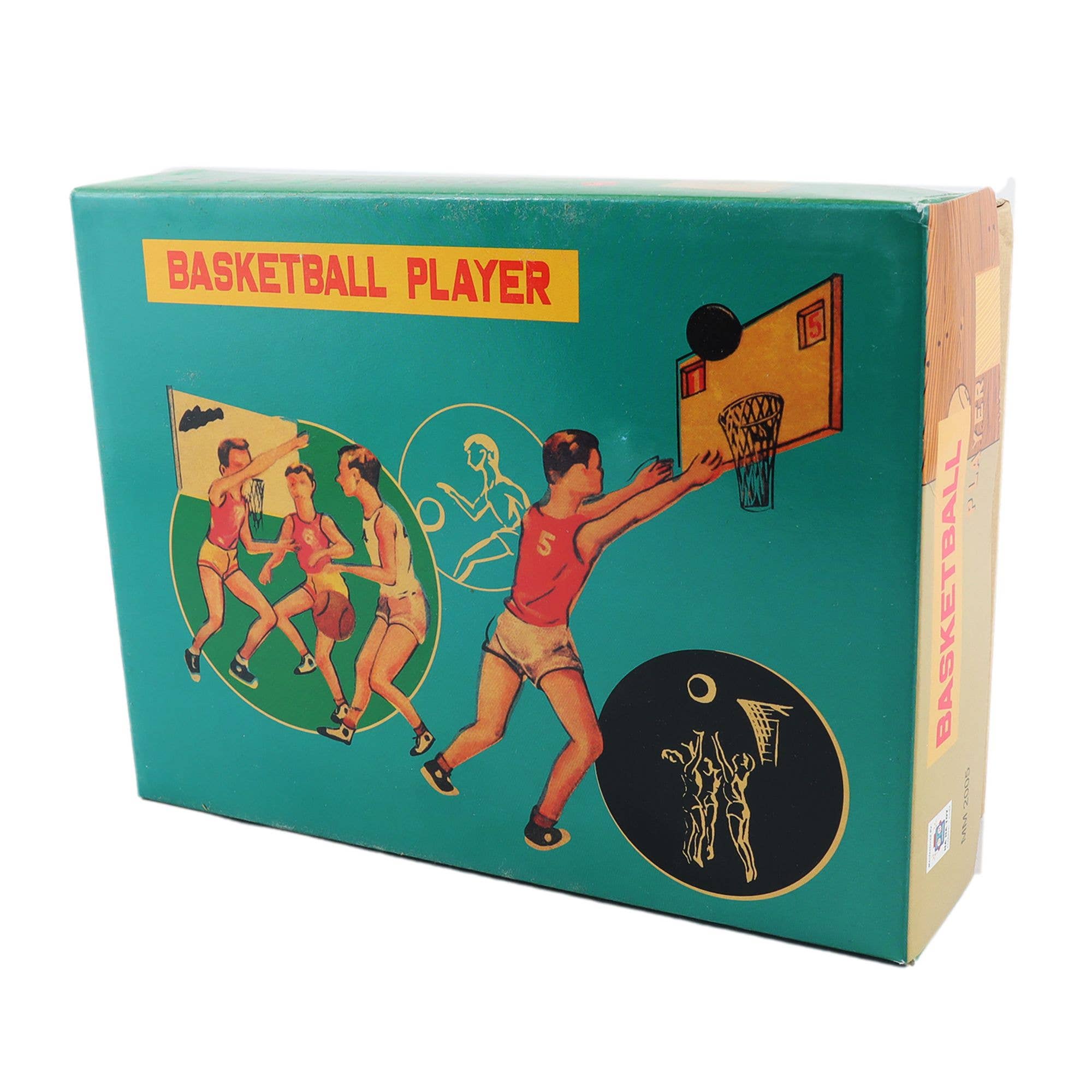 Tribal Trade GmbH - Wholesale Decorative Figurine - Tin toy basketball player basketball made of tin8