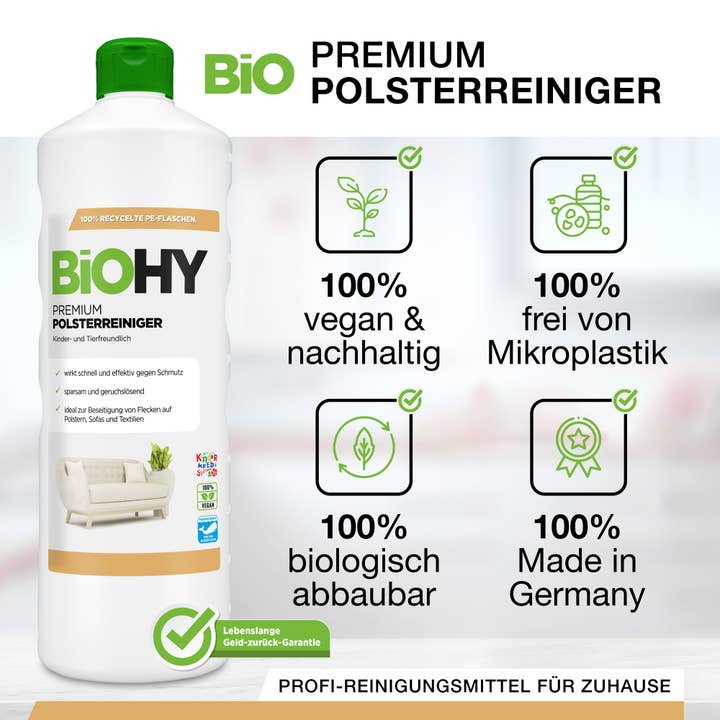 BiOHY - Wholesale Multi-Surface Cleaner - BioHy premium upholstery cleaner, textile cleaner, upholstery cleaner, sofa cleaner9