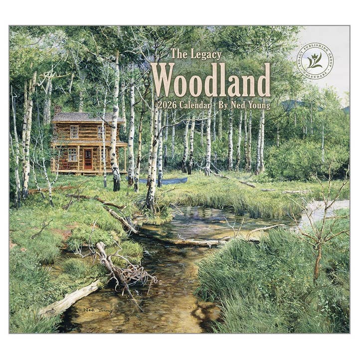 Woodland 2026 Wall Calendar for wholesale by Legacy
