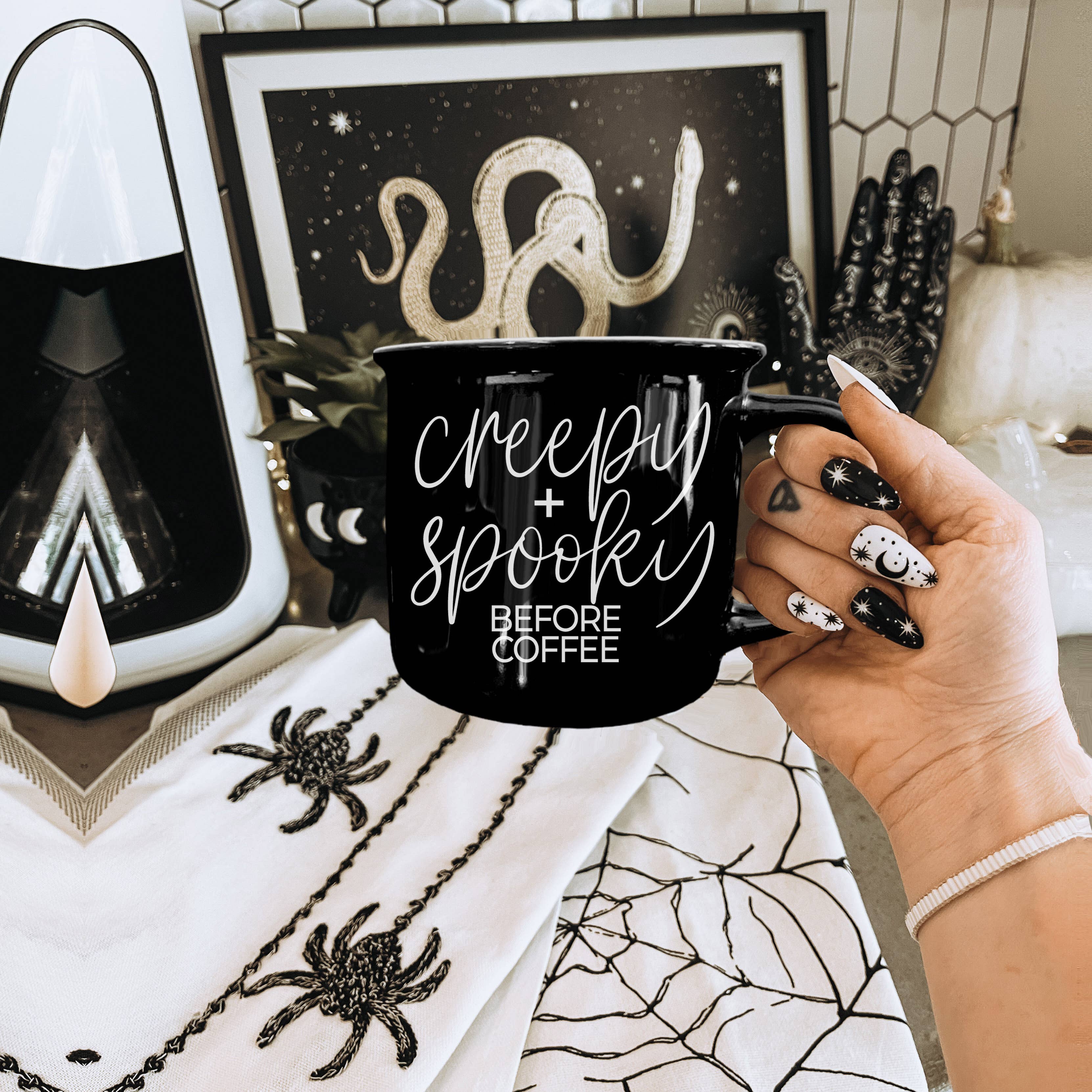 Gia Roma - Vente Tasse à café - Tasses à café Sweater Weather, vaisselle d'automne neutre, jolie tasse108