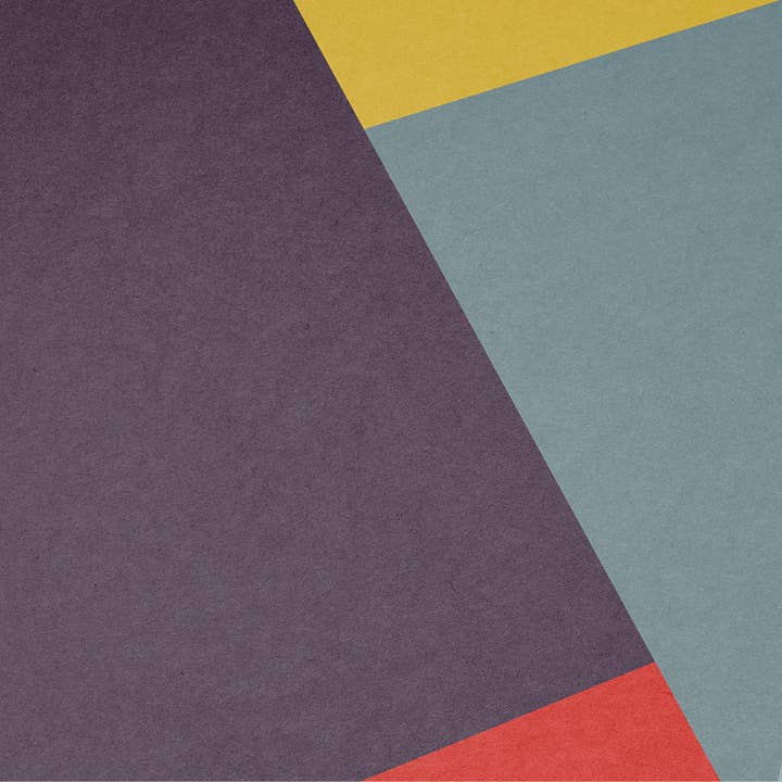 Karte Design Berlin - Wholesale Everyday Greeting Card - Everyday Card & Envelope – “Sonnenallee, No. 1” (Multi-Coloured Block Design) 1