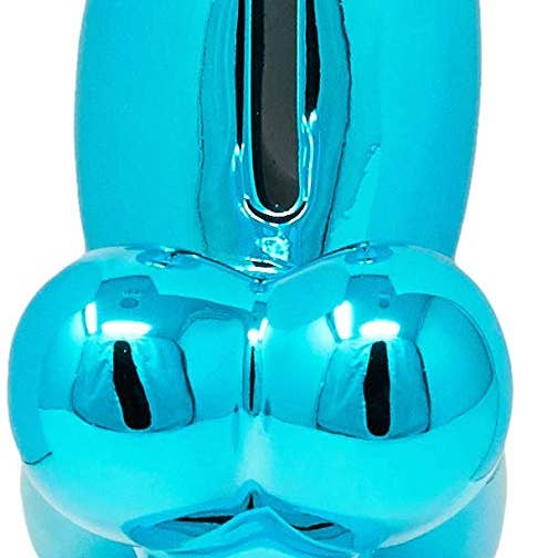 Interior Illusions Plus – wholesale Money/piggy bank – Blue Mini Ceramic Dog Piggy Bank - 7.5" tall2