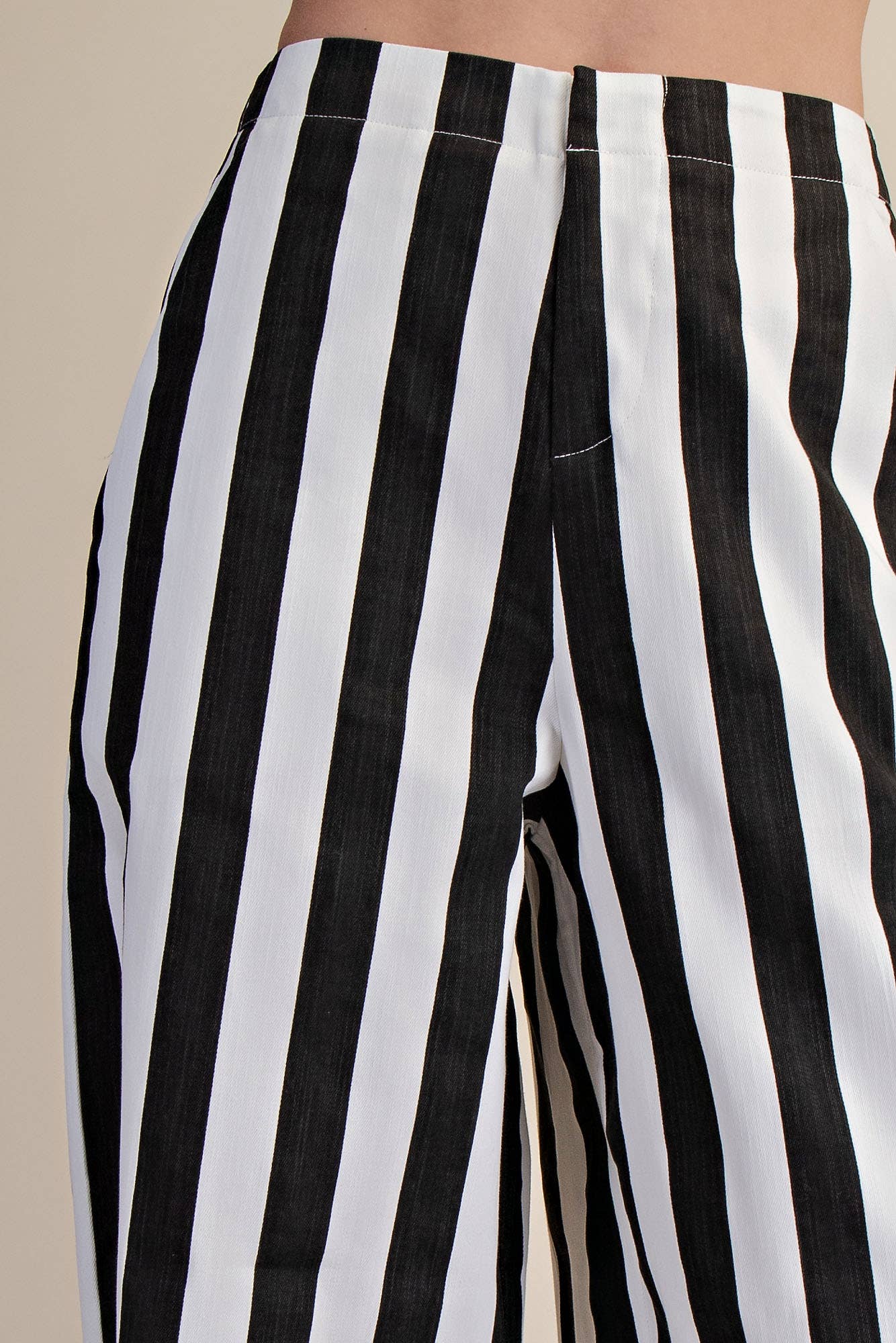 Glam - Wholesale Pants - Women's - Mid-Rise Wide Leg Stripe Pants18