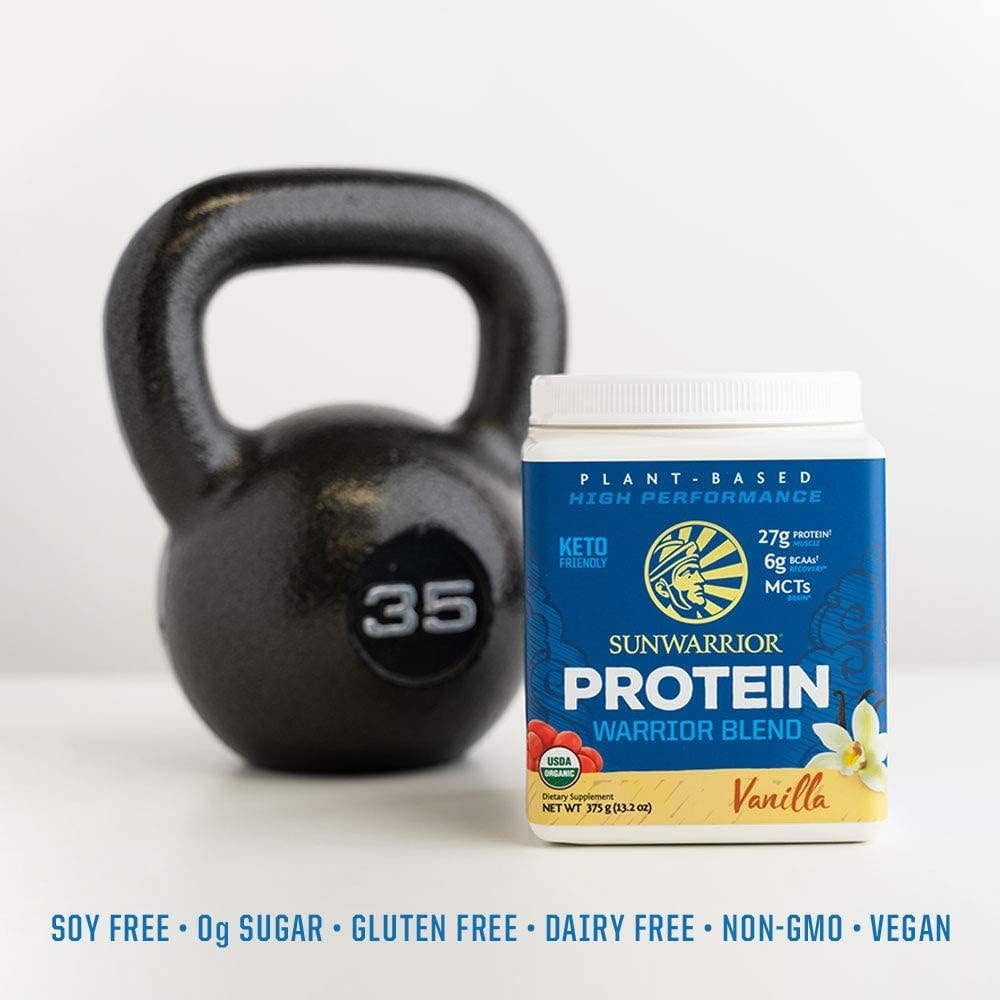 Sunwarrior - Wholesale Protein/Superfood Powder - Warrior Blend Vanilla Protein - Pea Protein Powder9