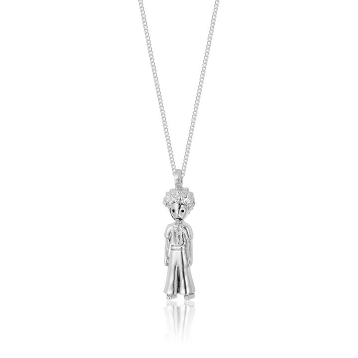 Le Petit Prince Charm Necklace for wholesale by Serena Van Rensselaer Jewelry