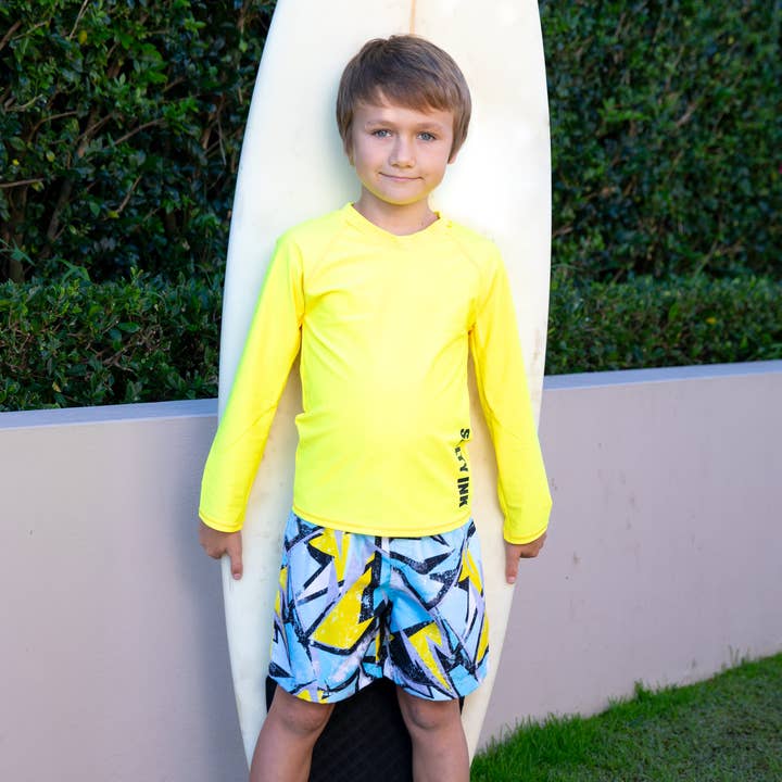 417 Almindelig Saltet Langærmet Rashvest for engroshandel hos Salty Ink