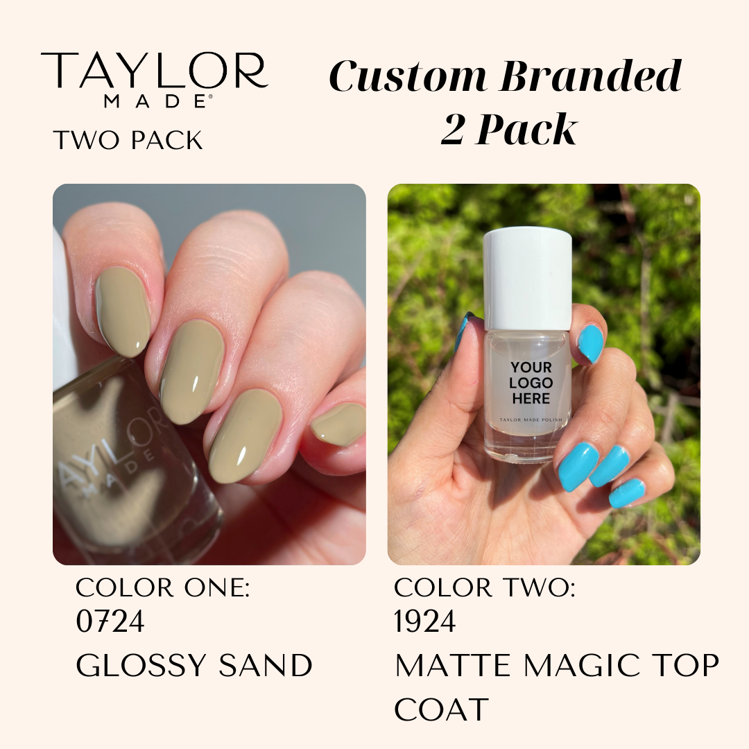 Taylor Made Polish – wholesale Nail polish – Custom Nail Polish: 2 Pack Long-wearing + Vegan + Non-toxic116