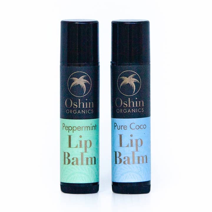 Pepparmynta Infunderad Coconut Lip Balm för wholesale av Oshin Organics