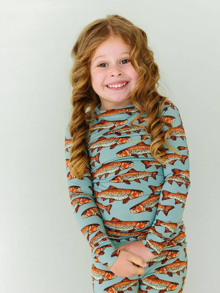 Catch & Releaser- Two-Piece for wholesale by Bronze Moon Clothing Co.