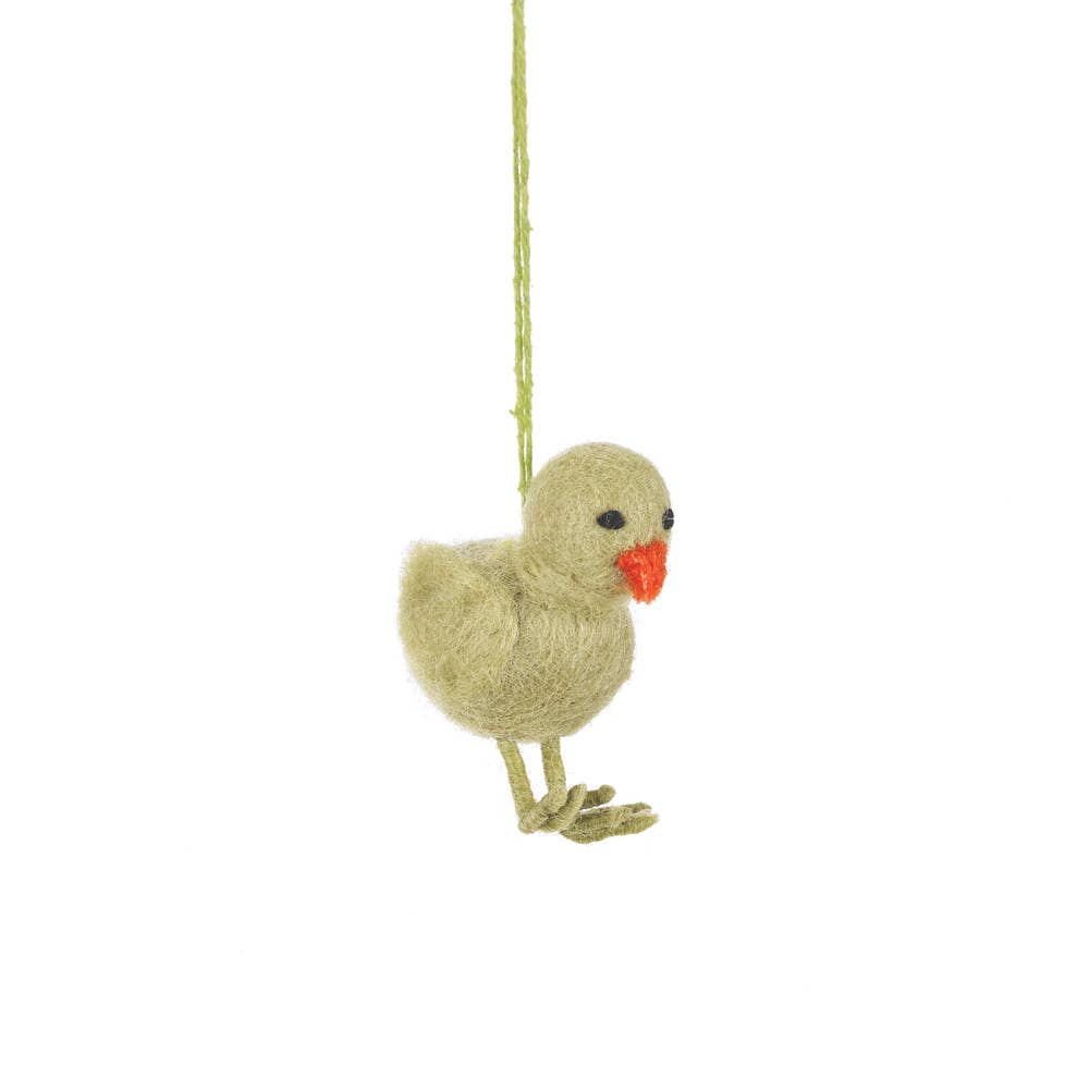 Felt So Good - Wholesale Ornament - Handmade Felt Easter Chicks Assorted Hanging Decorations5
