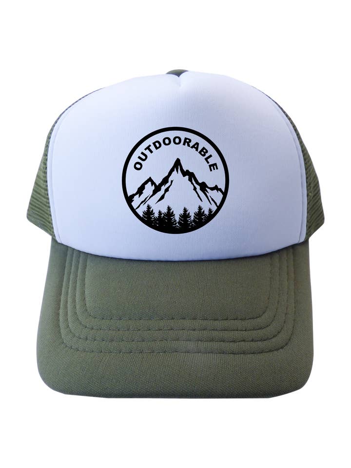 Chapéu militar verde ao ar livre por atacado de Outdoorable Apparel