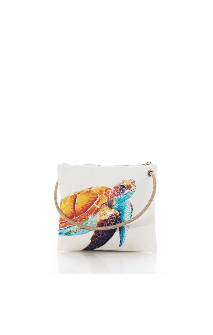 Sea Bags - Wholesale Crossbody Bag - Women's - Multicolor Sea Turtle Slim Crossbody1