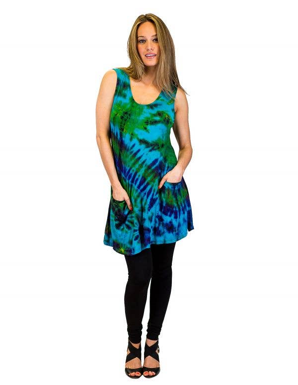 The Collection Royal / Royal Handicrafts – Vestido - Mulher por atacado – Vestido Túnica sem Mangas Viscose Elastano2