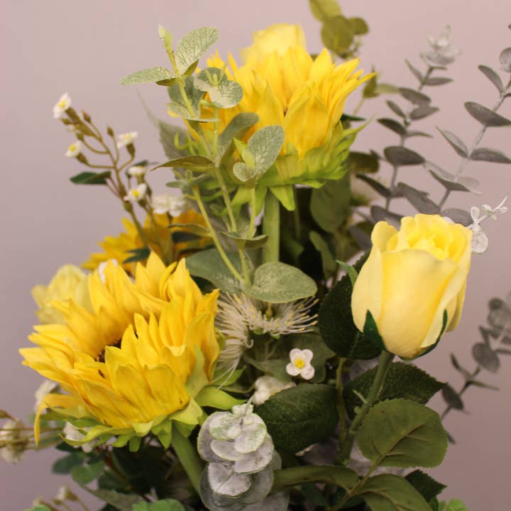 Realistic Artificial Flowers - Wholesale Artificial flowers - Real Touch Sunflower Bouquet '88'8