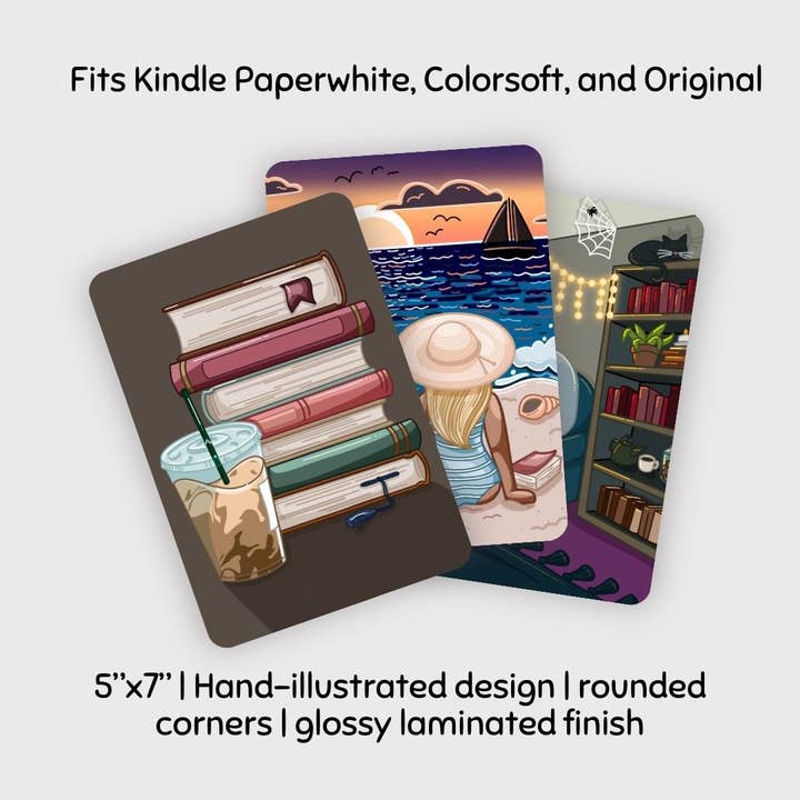 Illustrations de livres pour Kindle | 5x7", bords arrondis pour la vente par Serafine Art and Design