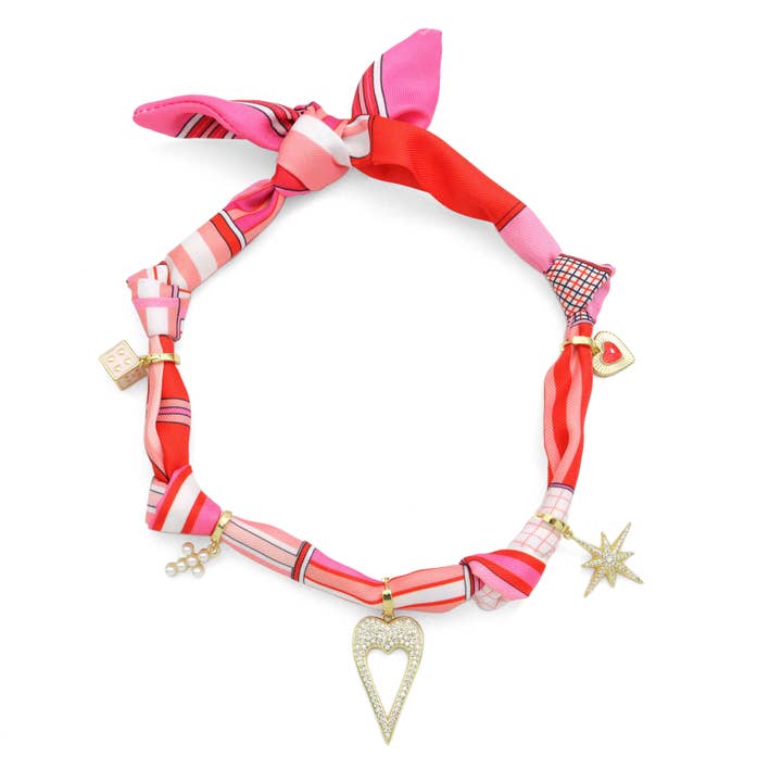 BestBeads&Beyond - Wholesale Scarf - Women's - Convertible Scarf Necklace, Adjustable Silk Scarf Statement Necklace, sku#EF806-210