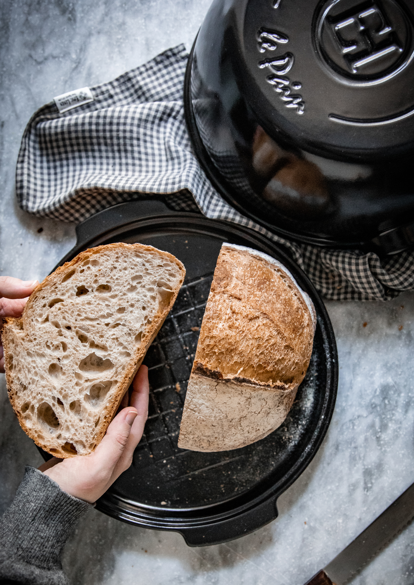 Epic Linen - Wholesale Tea Towel - Striped, Gingham Linen Kitchen Tea Towels2