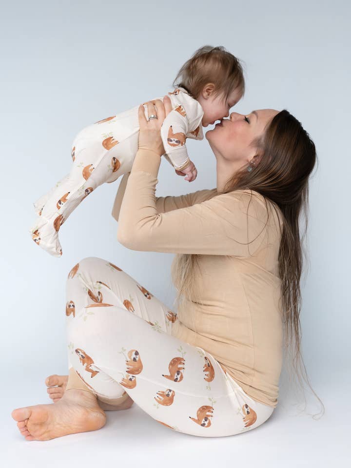 Silkberry Baby - Wholesale Sleepsuit - Baby - Bamboo Zip up Footed Sleeper (Print)6