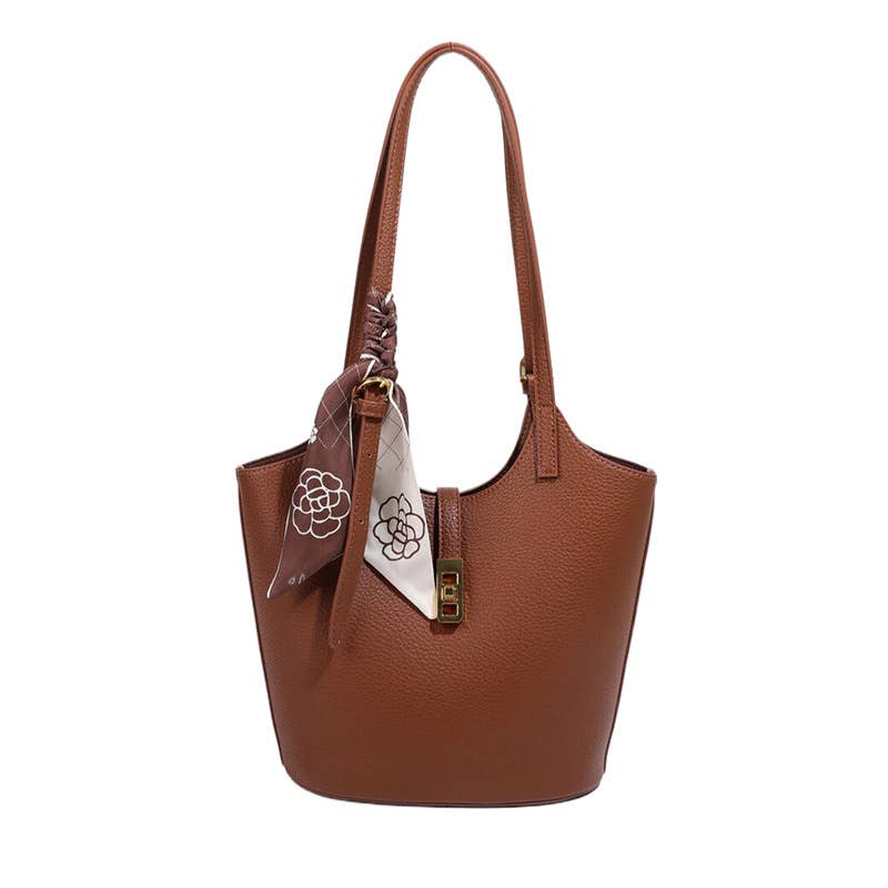 Little Trendy - Vente Sac porté épaule – femme - Sac à bandoulière rétro en cuir PU souple pour femme2