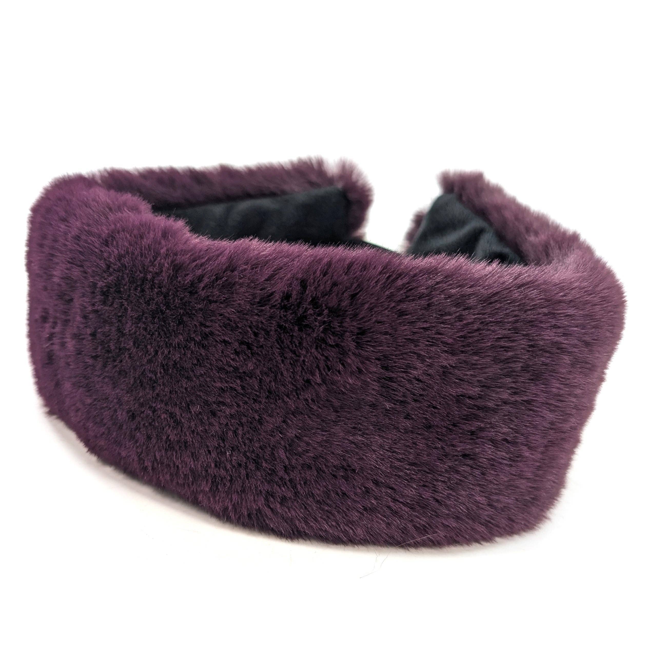 Black Ginger – Engroshandel Balaclava – til kvinder – Hårbånd og halsedisse i imiteret pels - Mulberry4