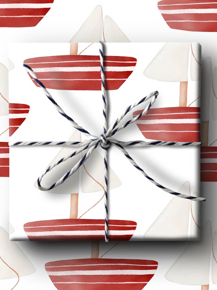 Sejlbåd Indpakning Papir for engroshandel hos k.Patricia Designs