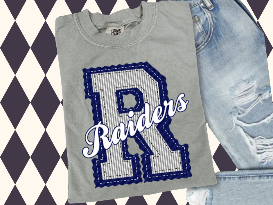 4Twenty4 Printed Apparel - Wholesale Sweatshirt - Women's - Prepster Varsity Mascot T-Shirt • Sweatshirt Game Day Spirit Wear | Team Spirit | Custom Mascot Apparel1