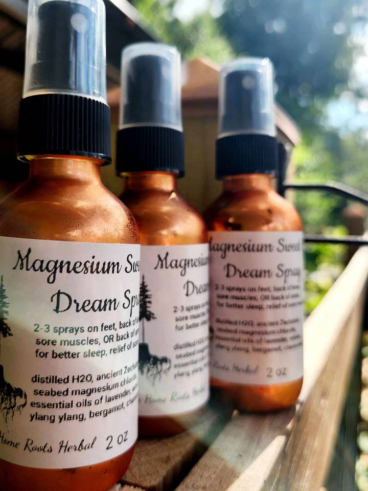 Magnesium Sweet Dreams Spray for wholesale by Down Home Roots Herbal