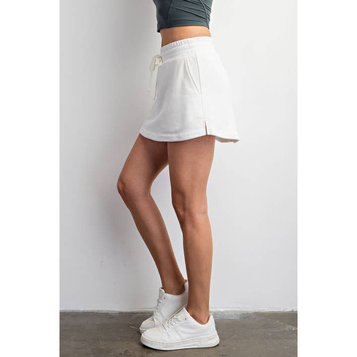 Rae Mode - Wholesale Broekrok - Dames - FRENCH TERRY KORTE ROK30