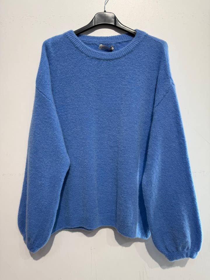 NOELINE - Wholesale Knit Sweater - Women's - Superfine alpaca and wool sweater 75487
