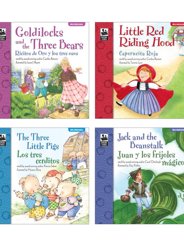 Classic Fairy Tales Collection 1 Bilingual for wholesale by Carson Dellosa Education
