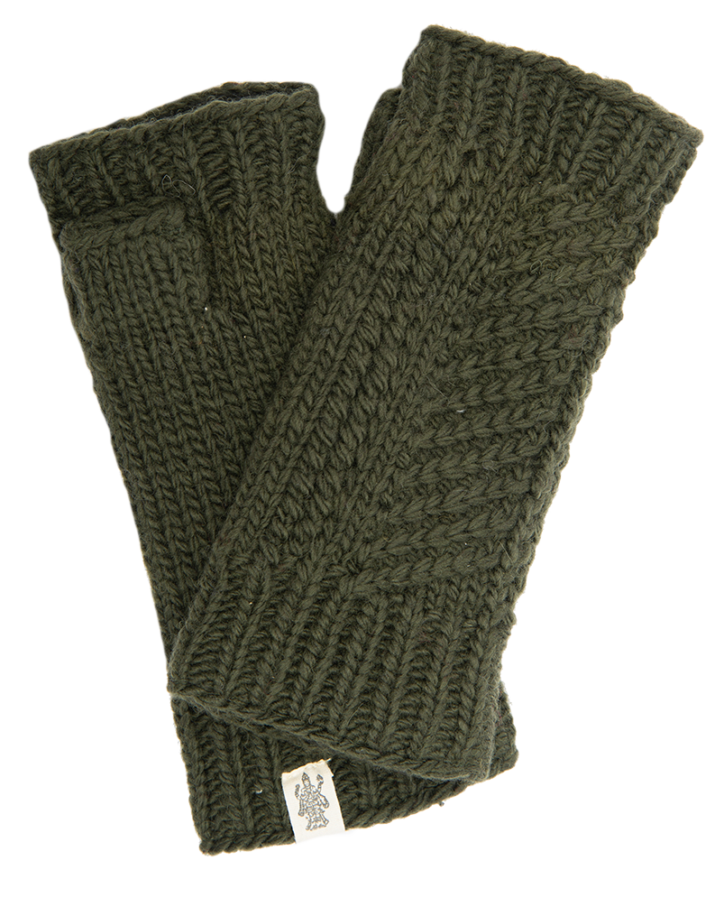 Nirvanna Designs, Inc. – wholesale Hand warmer – Diagonal Knit Fingerless Gloves3