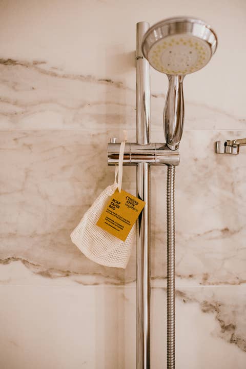 Cheeks Ahoy - Wholesale Soap Pouch/Sack/Bag - Soap Saver Bag - Organic Cotton