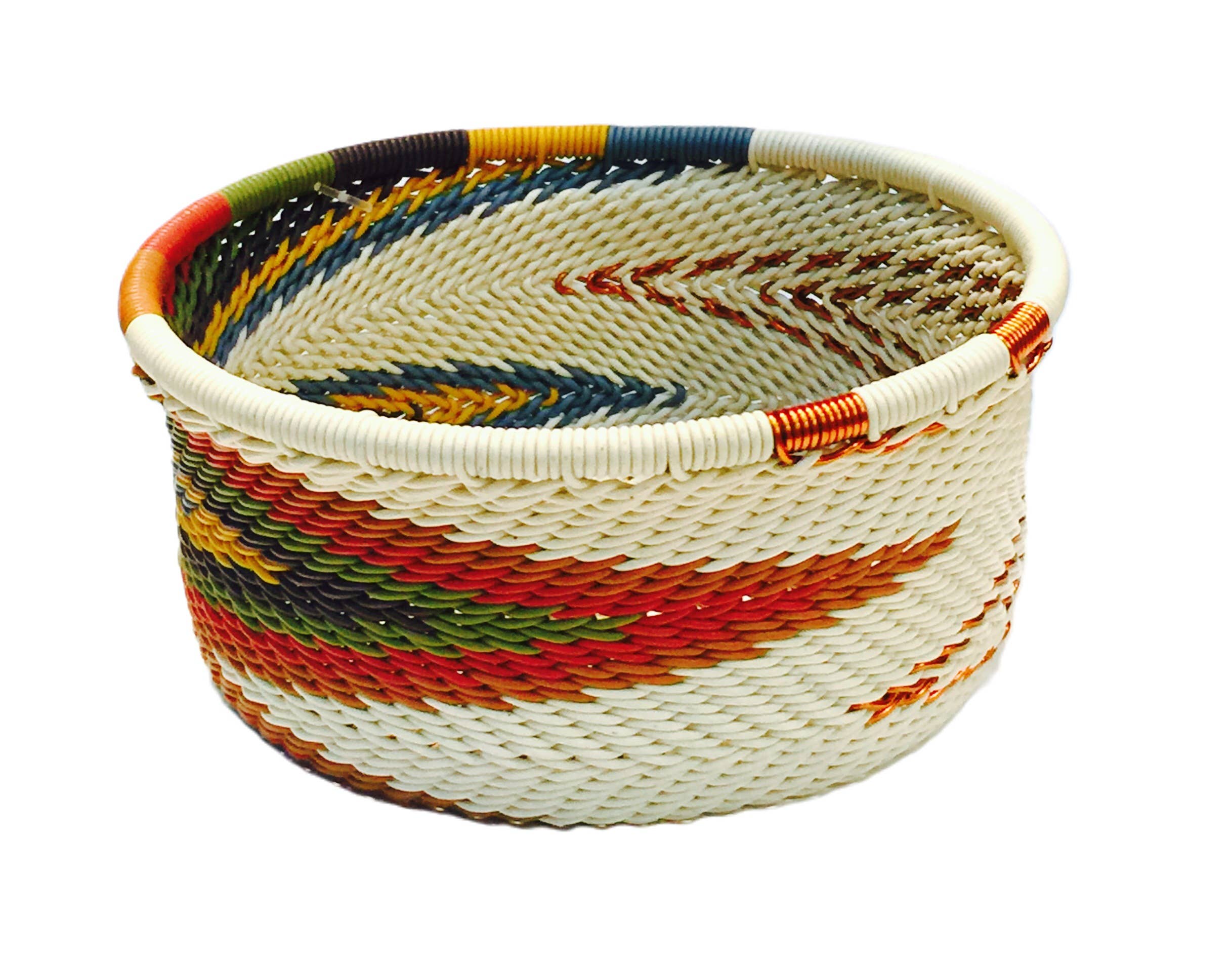 Bridge for Africa - Wholesale Decorative Plate/Dish/Bowl - TW Collection - White Desert12