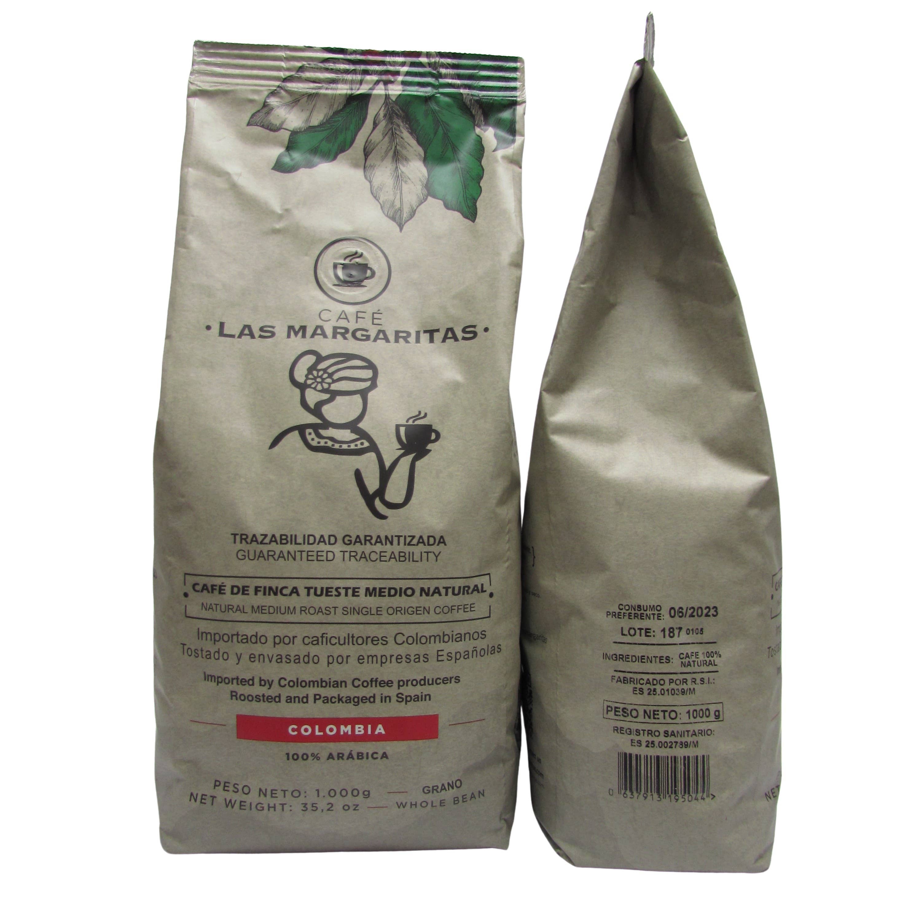 Café Las Margaritas - Wholesale Coffee Beans - 9x1 kilos of coffee beans from Colombia of farm origin4