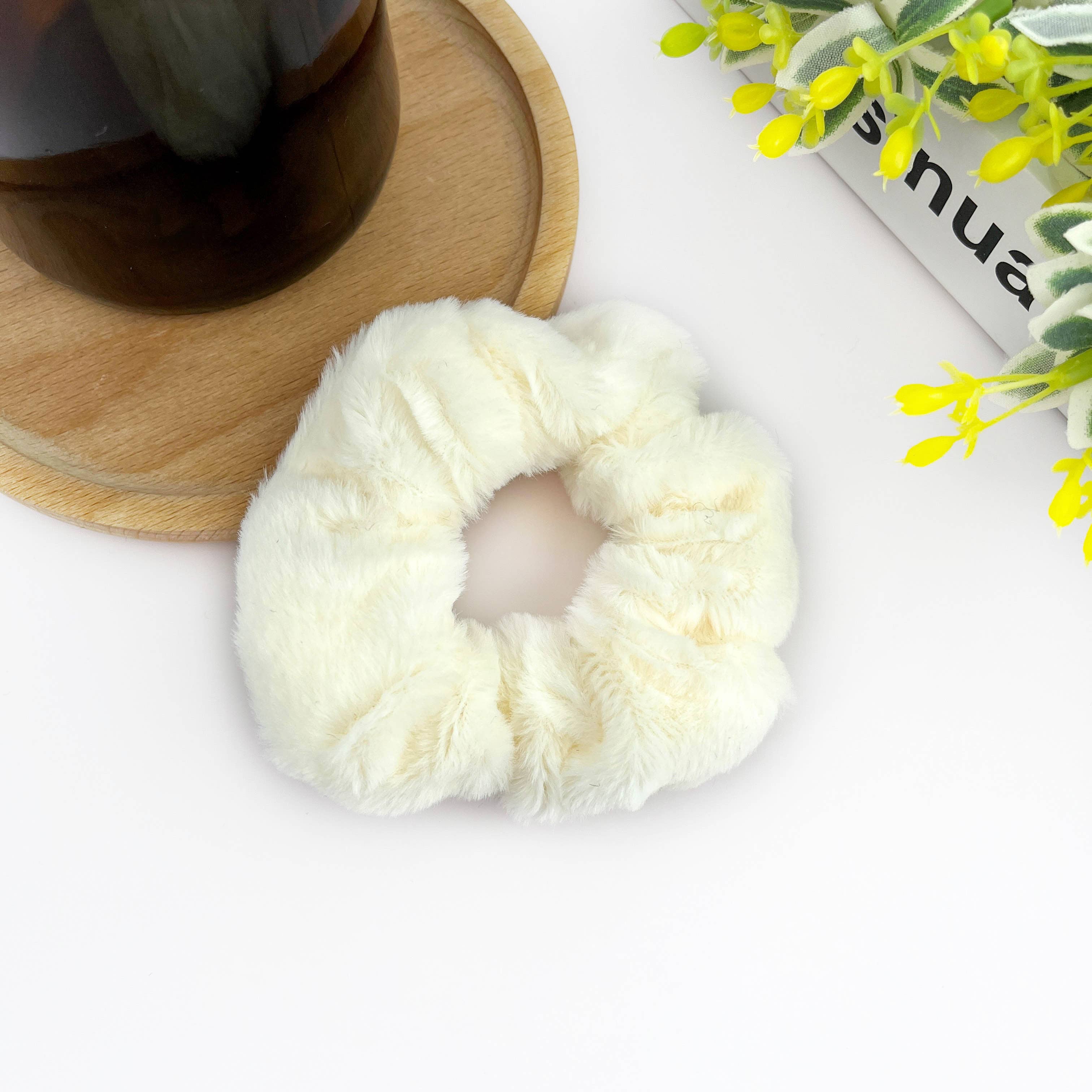 TheDivaSoap - Vendita all'ingrosso Scrunchie - Donna - Elastico per capelli grande a tinta unita4