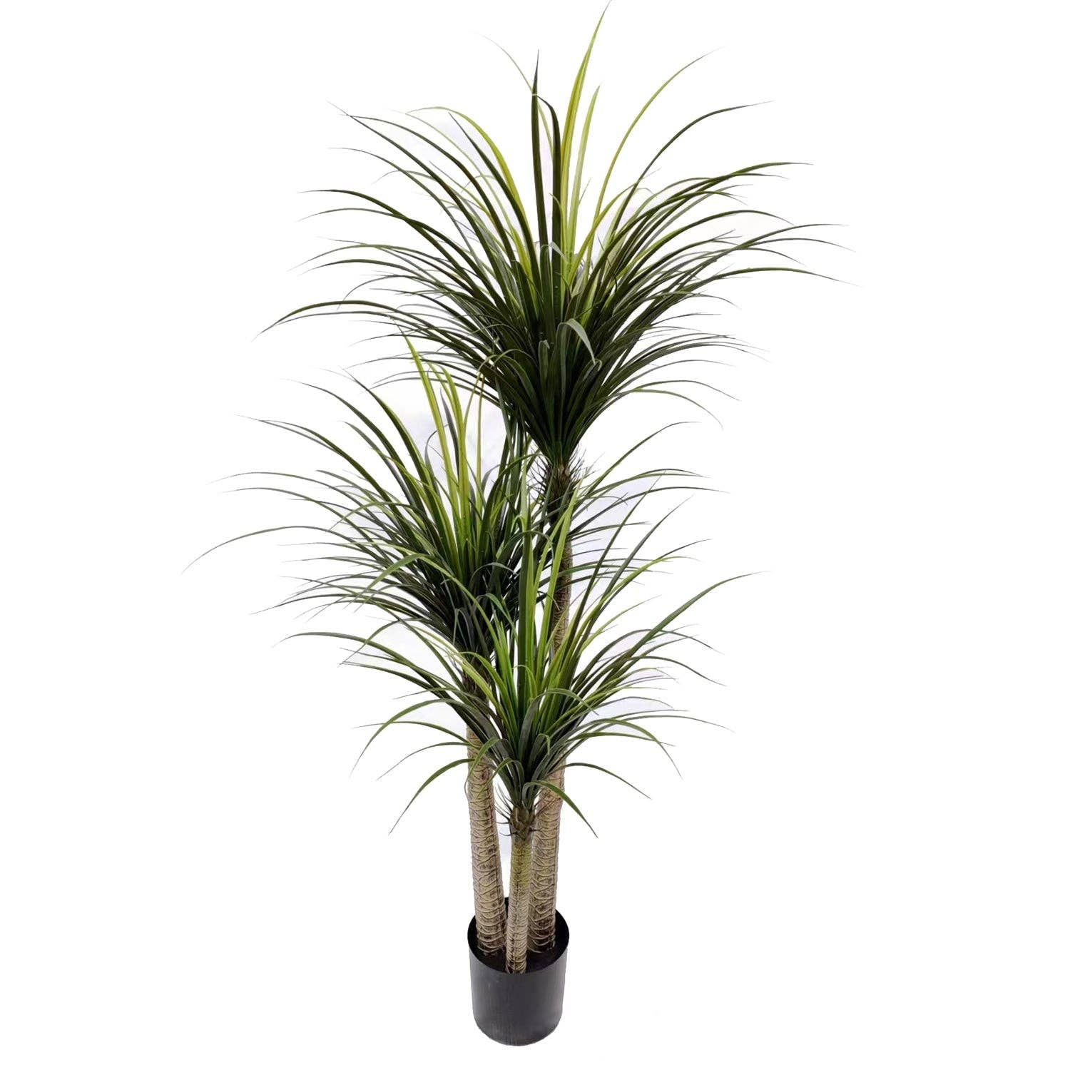Boker-Tov Shalom - Vente Plantes artificielles - Grand arbre Dracaena artificiel, pièce maîtresse pour n'importe quel espace0