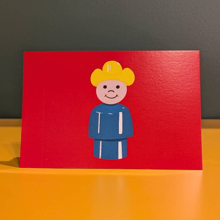 Giocattolo vintage - Cartolina da cowboy per la vendita all'ingrosso da parte di Retro Pop Paper