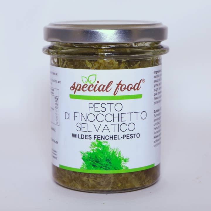 PESTO DI FINOCCHIETTO SELVATICO per la vendita all'ingrosso da parte di SPECIAL FOOD SRL.