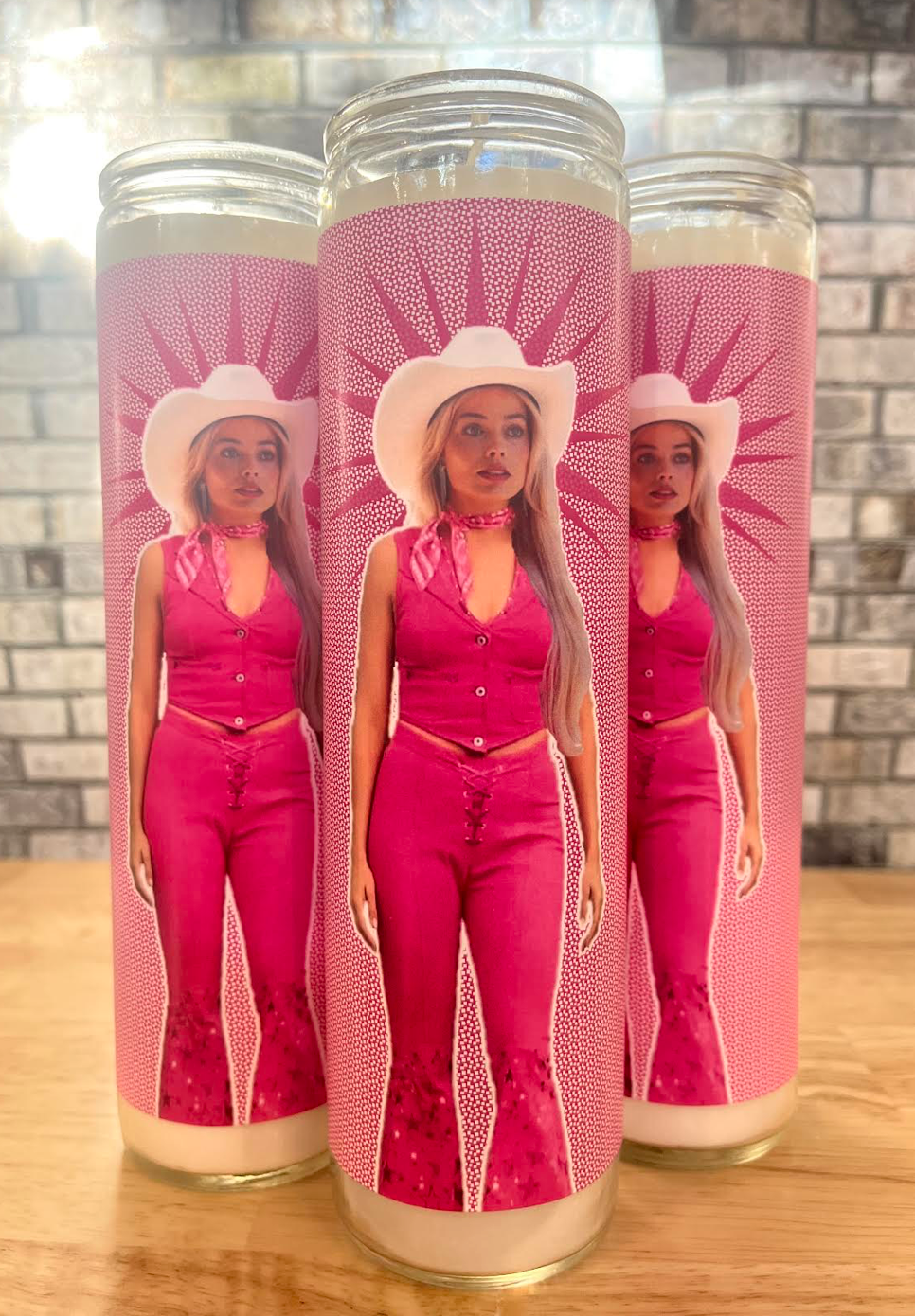 Flaming Feminist - Wholesale Votive Candle - Dolly Parton Inspired Payer Candle8