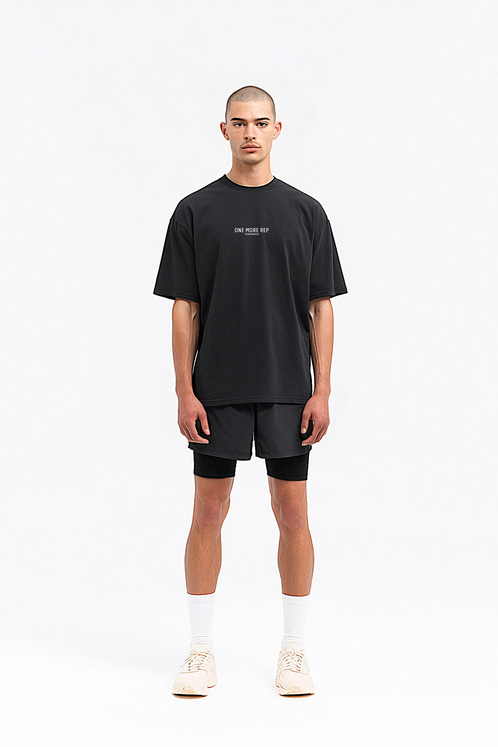 Thundernoise - Wholesale Screen Printed T-Shirt - Unisex - One More Rep - Relaxed Fit2