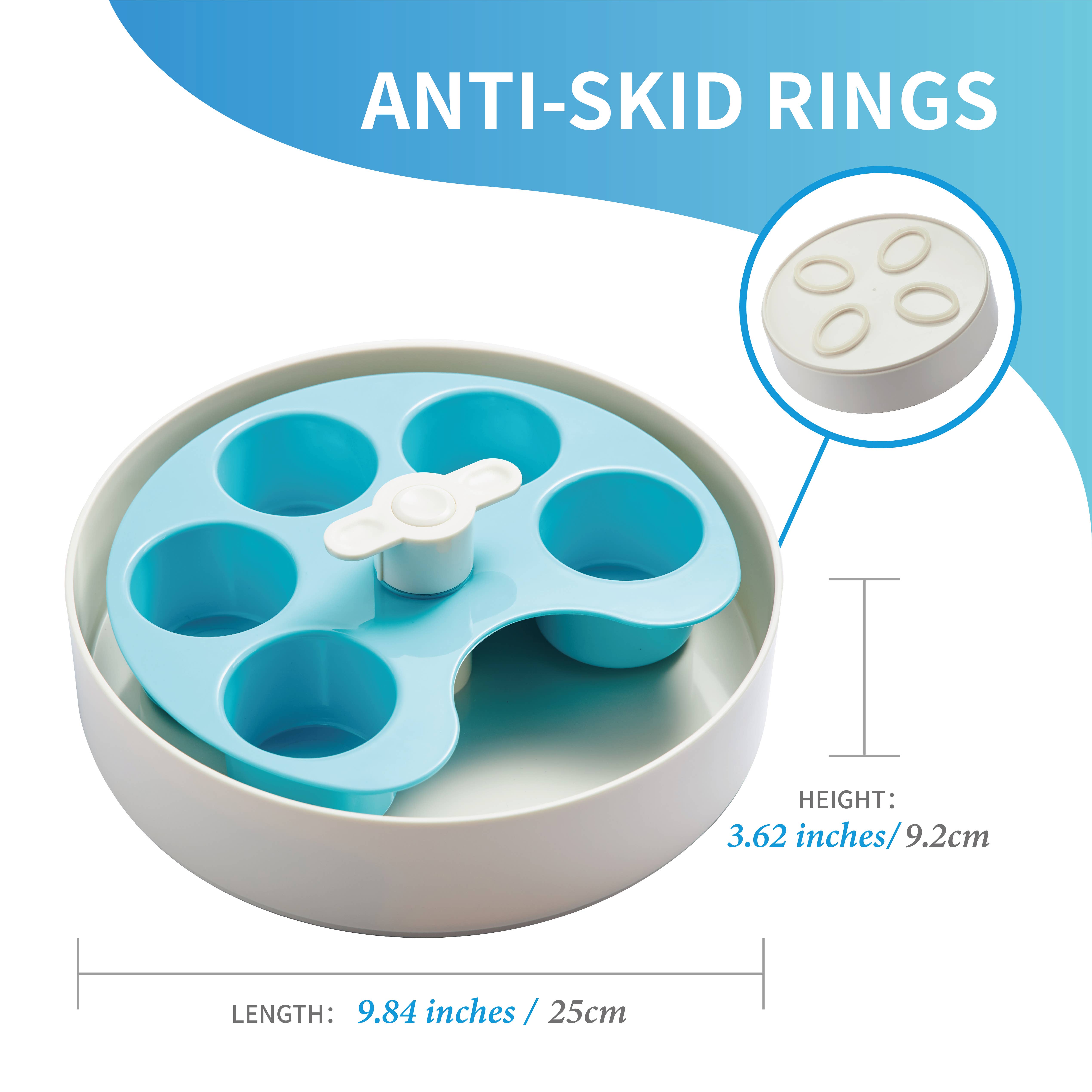 Only An Ocean Europe - Wholesale Drinkbak - Kat/Hond - SPIN interactieve voerspeelplaat blauw3