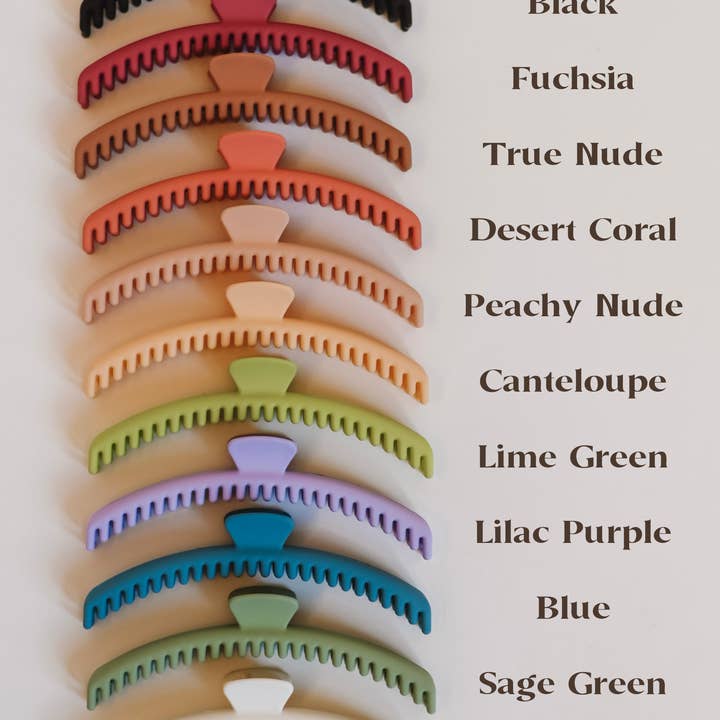 Share Studio - Venta al por mayor Horquilla para el pelo - Mujer - Pinza Mega Hold en forma de garra, color fucsia5