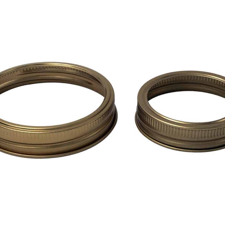 Mason Jar Lifestyle - Wholesale Drink Lids - Copper Bands / Rings for Mason Jars 10 pack3