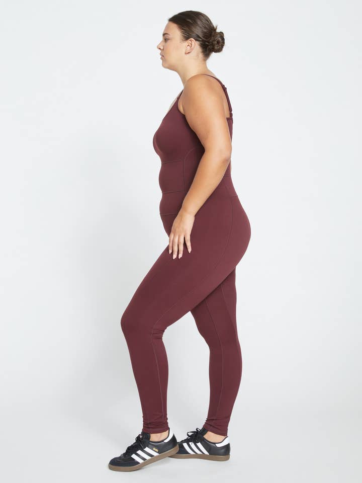 Next-to-Naked Bodysuit - Black Cherry for wholesale on Faire