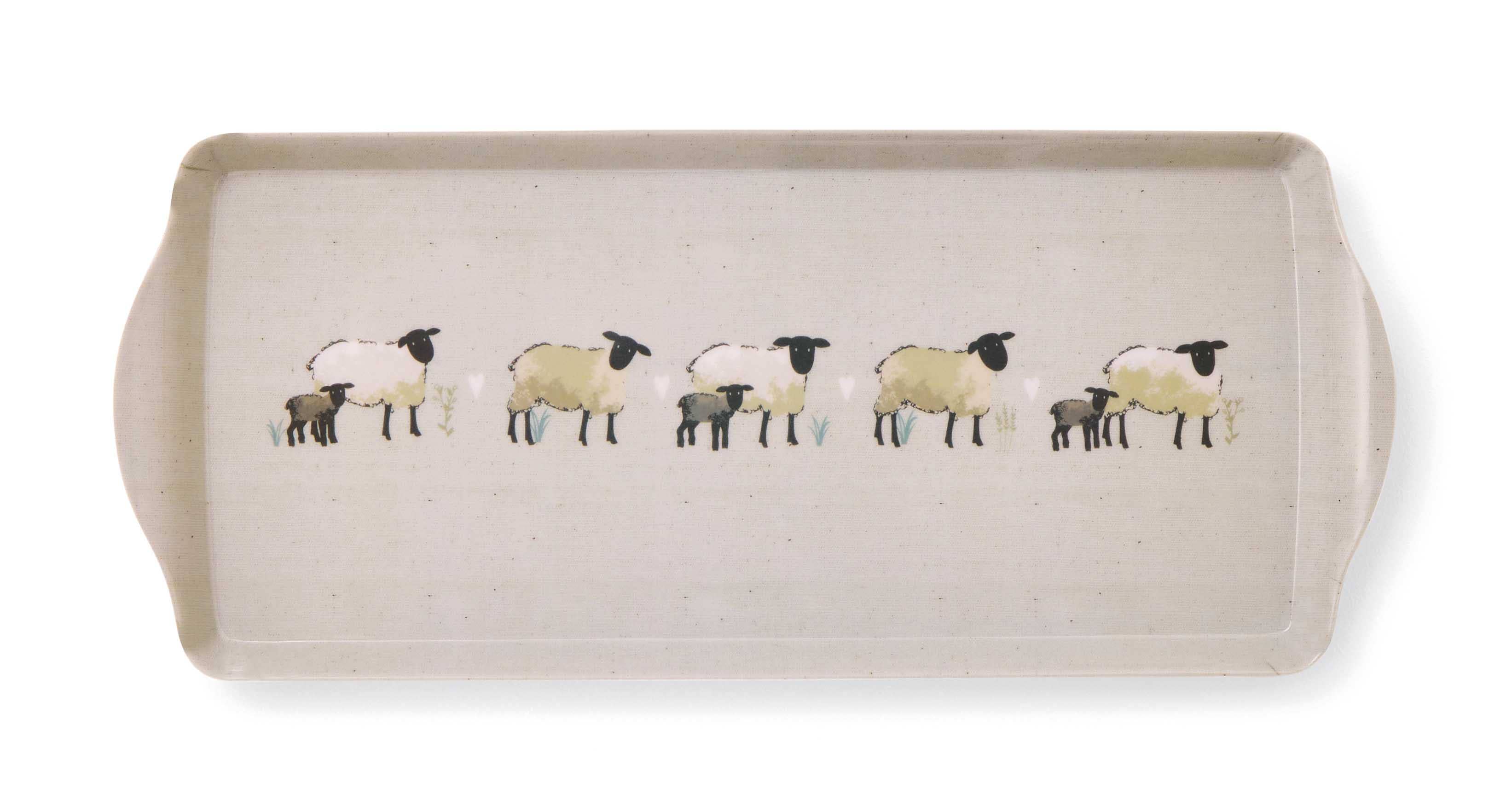 Beige Small Tray Highland Sheep for wholesale on Faire