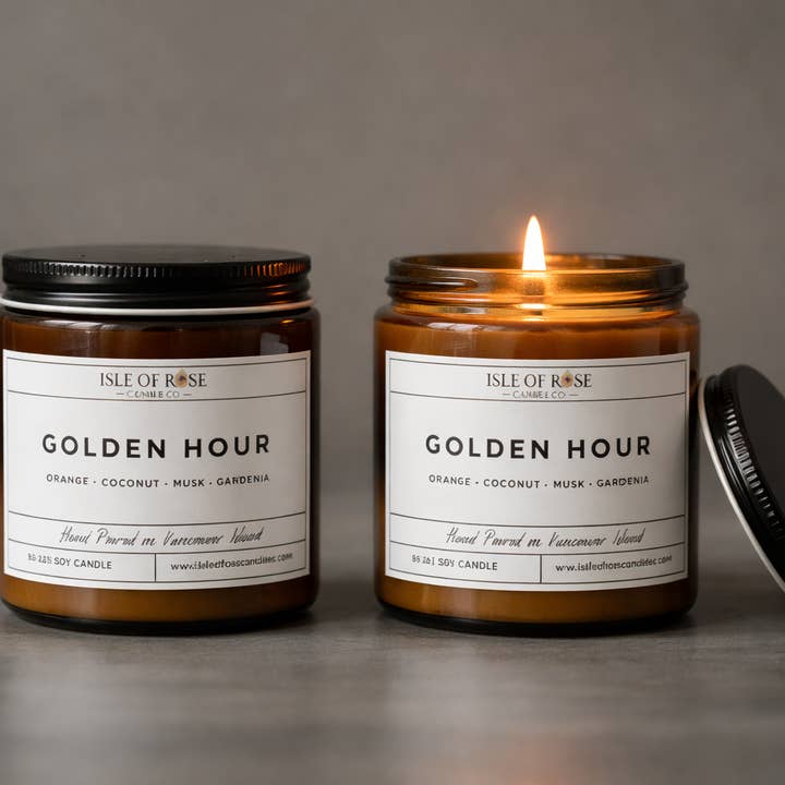 Golden Hour for wholesale by Isle of Rose Candle Co.