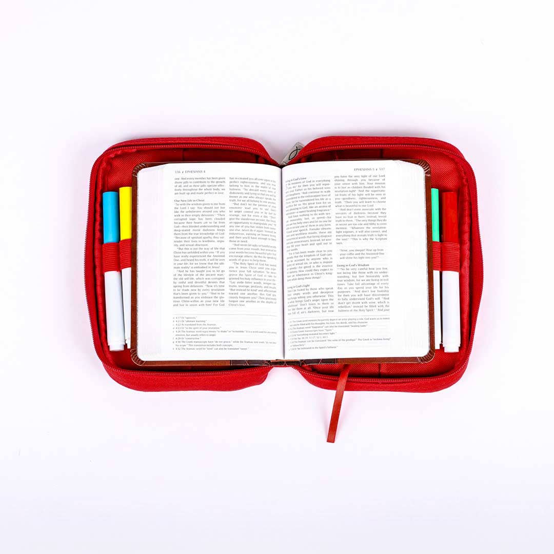 Swanson Christian Products - Wholesale Bible Cover - Bible Cover Canvas Washable Armor Of God S3